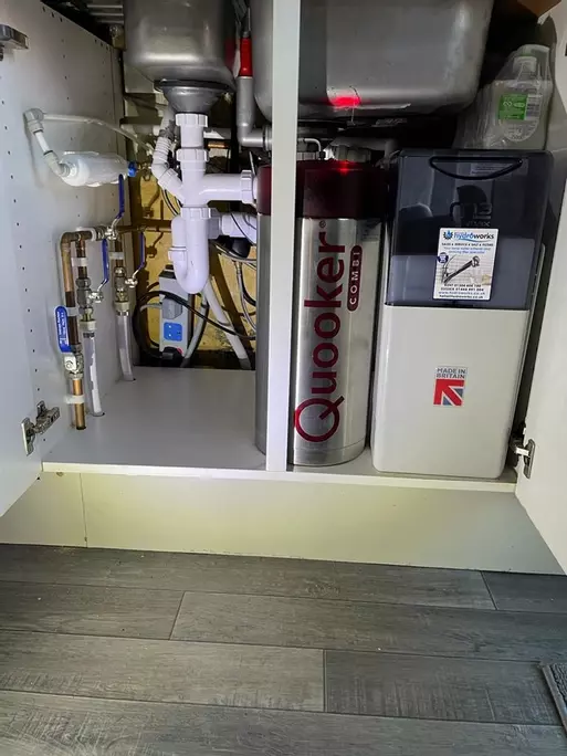 Minimax M3 with softened-filtered drinking water and boiling water